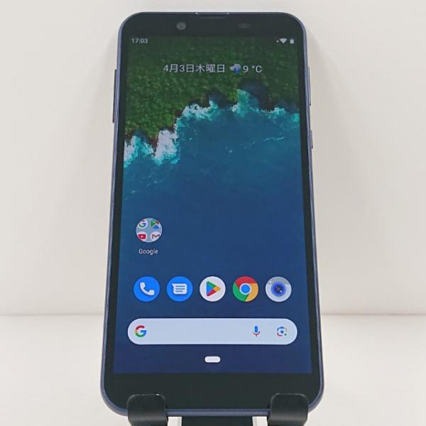 ダークブルー Android スマートフォン 本体 Android One S5 S5-SH Y!mobile ダークブルー 送料無料 即決 本体