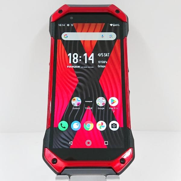 au TORQUE G01 レッド 本体 TORQUE 5G KYG01 au レッド 送料無料 即決 本体 c11238 : アーク