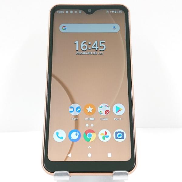 超美品！arrows We FCG01 au 本体　ホワイト　ケース付　アローズ 富士通 新古品 FCG01 arrows We ホワイト SIMフリー au スマホ