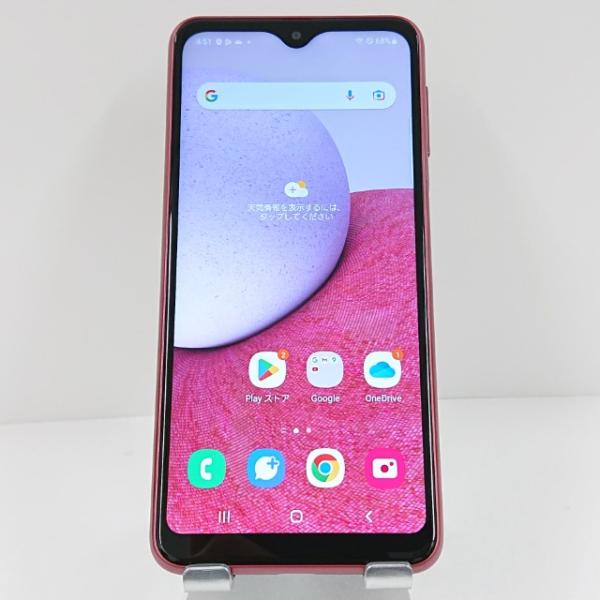 Galaxy A23 5G SCG18 au レッド 送料無料 即決 本体 c11499 : アーク