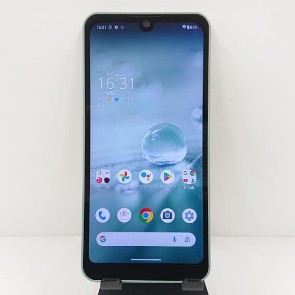 【美品】AQUOS wish2 A204SH オリーブグリーン 本体のみ 中古】SHARP ymobile 【SIMフリー】 AQUOS wish2 オリーブ