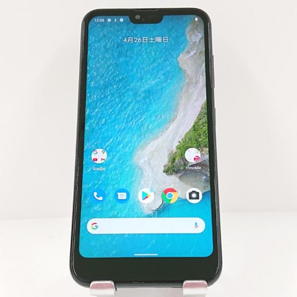 Android One S6 S6-KC Y!mobile ブラック 送料無料 即決 本体 c11855