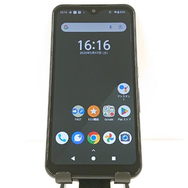 arrows We FCG01 au ブラック 送料無料 即決 本体 c12273