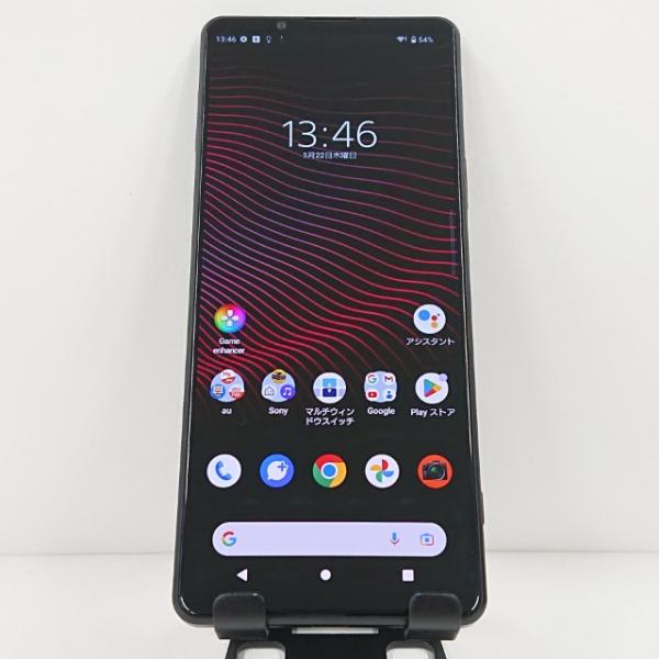 SONY Xperia1 III SOG03 本体　au産 Xperia 1 III SOG03 au フロストブラック 送料無料 即決 本体 c12537