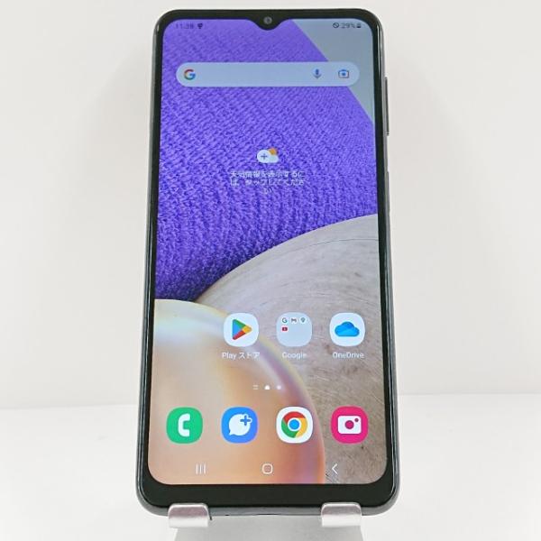 13日朝10時までの期間限定出品！GALAXY A 32 5G オーサムブラック Galaxy A32 5G SCG08 au オーサムブラック 送料無料 即決 本体 c12554