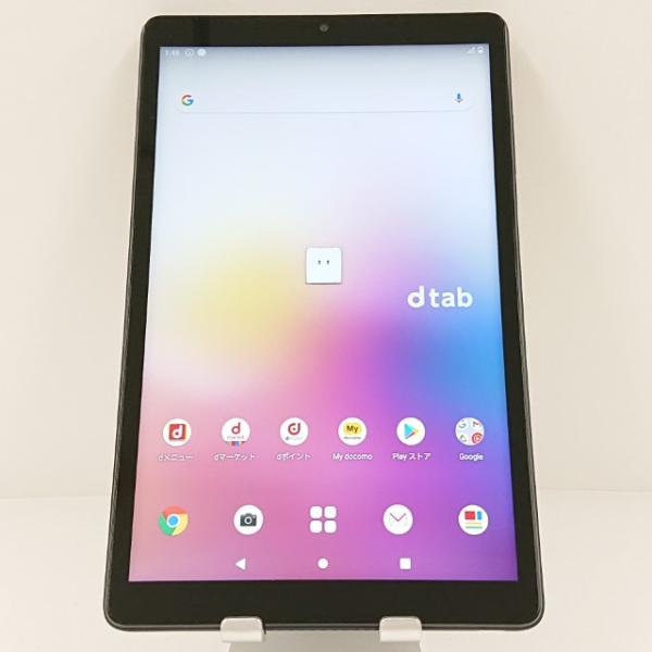 タブレット d-42A Lenovo ドコモ SIMロック解除× ネイビー