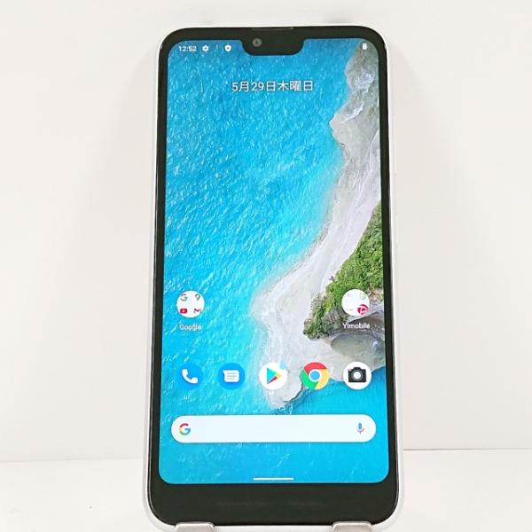 Android One S6 S6-KC Y!mobile ホワイト 送料無料 即決 本体 c12737