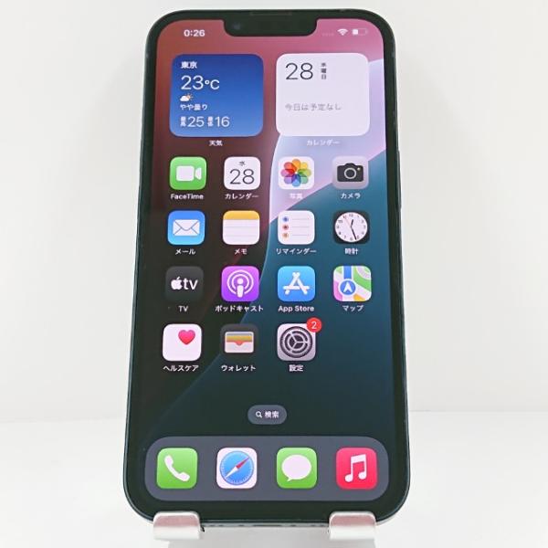 iPhone14 128GB au ミッドナイト 送料無料 即決 本体 c12773