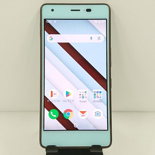 Qua phone QZ KYV44 au チョコミント 送料無料 即決 本体 c13242