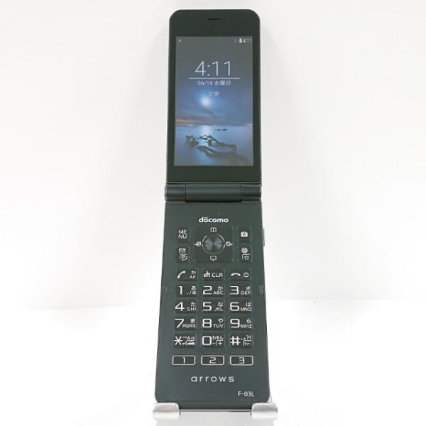arrows ケータイ F-03L ドコモ ブラック 送料無料 即決 本体 c13609