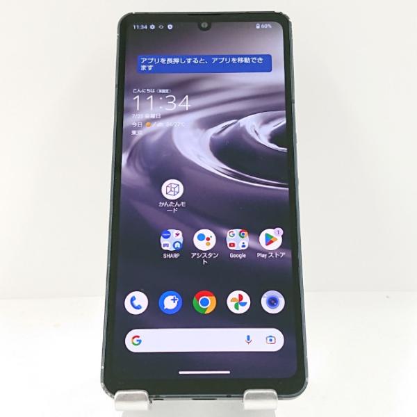 SHARP AQUOS Sense6 (ジャンク) ジャンク品】AQUOS sense6 SHG05 au ブラック 送料無料 即決