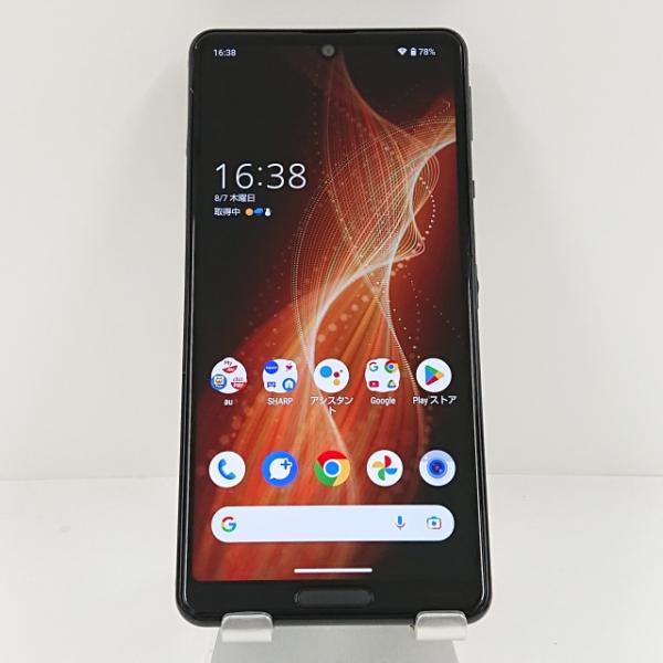 SHARP - 超美品 AQUOS sense 5G SHG03 ブラック M999 SHARP AQUOS sense5G SHG03 Black SmartPhone Android Unlocked