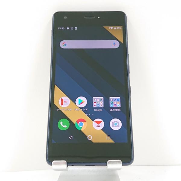 Qua phone QZ KYV44 au インディゴ 送料無料 即決 本体 c14150