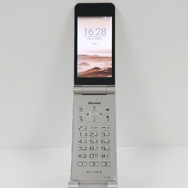 携帯電話 F-41C FCNT ドコモ SIMロック解除〇 ゴールド