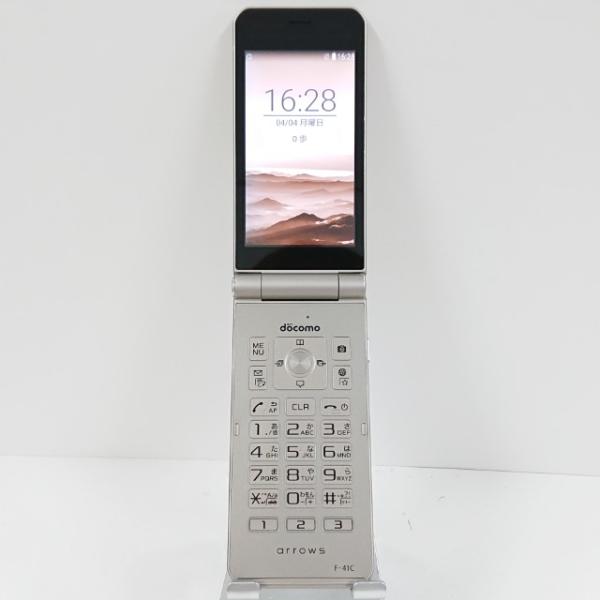 携帯電話 F-41C FCNT ドコモ SIMロック解除〇 ゴールド