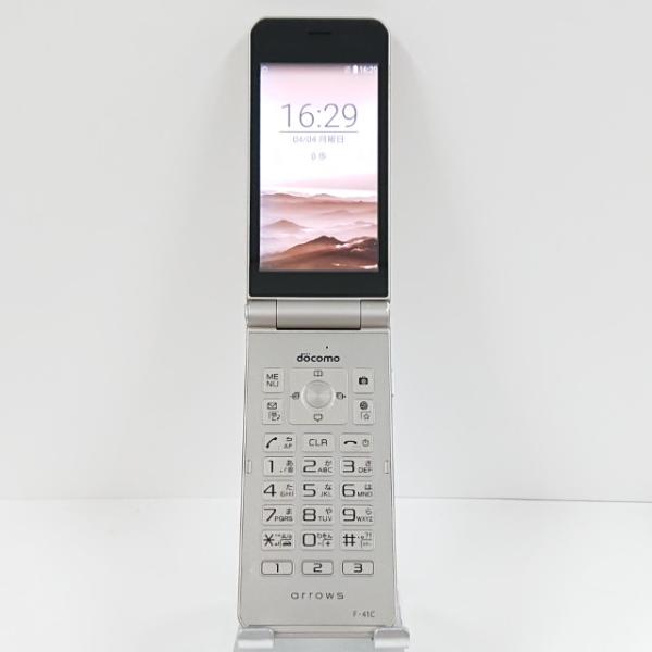 携帯電話 F-41C FCNT ドコモ SIMロック解除〇 ゴールド