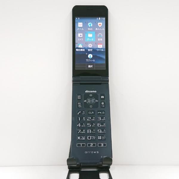 携帯電話 F-41C FCNT ドコモ SIMロック解除〇 ネイビー