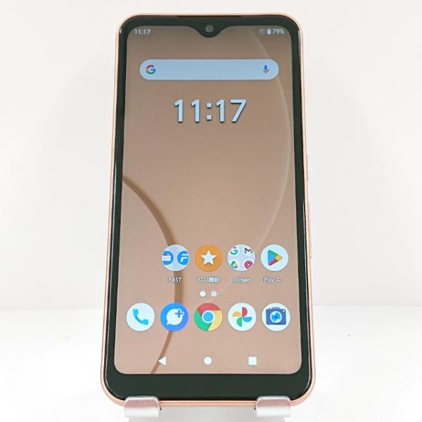 スマートフォン FCG01 FCNT au SIMロック解除〇 ローズゴールド