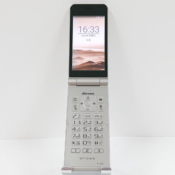 携帯電話 F-41C FCNT ドコモ SIMロック解除〇 ゴールド