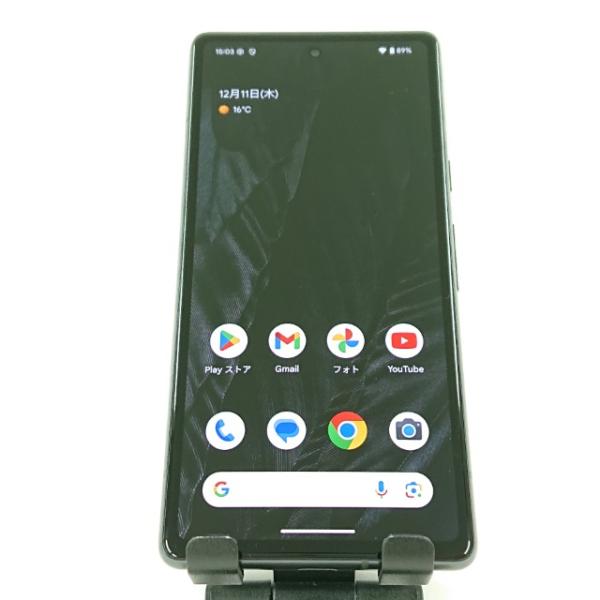 Google Pixel 7a au チャコール 送料無料 即決 本体 c15897 : アーク