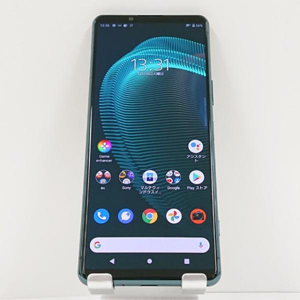 Xperia 5 III SOG05 au グリーン 送料無料 即決 本体 c15993 : アーク
