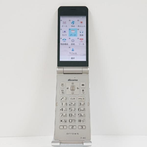 携帯電話 F-41C FCNT ドコモ SIMロック解除〇 ゴールド