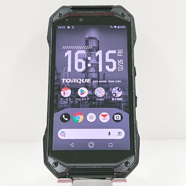 au TORQUE G04 KYV46 ブラック　（極美品） TORQUE G04 KYV46 au ブラック 送料無料 即決 本体 c16107 : アーク
