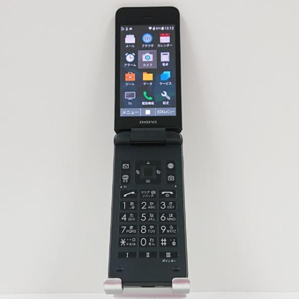 携帯電話 NP902KC 京セラ SoftBank SIMロック解除〇 ブラック