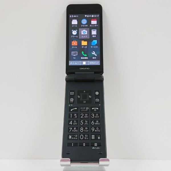 携帯電話 NP902KC 京セラ SoftBank SIMロック解除〇 ブラック