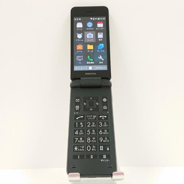 携帯電話 NP902KC 京セラ SoftBank SIMロック解除〇 ブラック