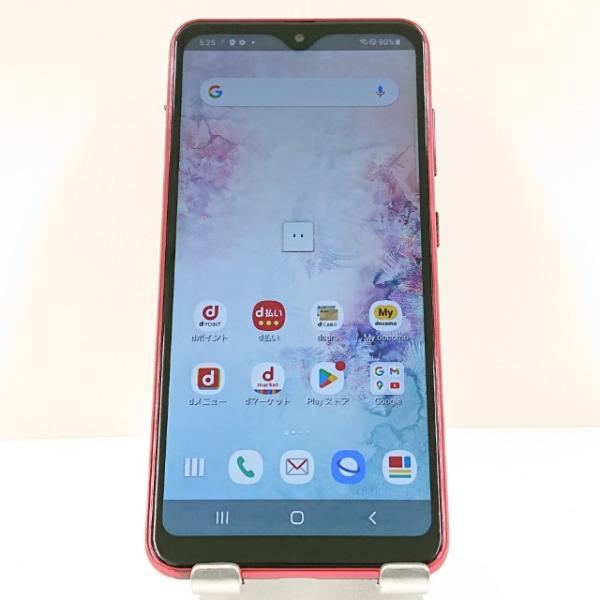 スマートフォン SC-02M SUMSUN サムスン ドコモ SIMロック解除〇 レッド