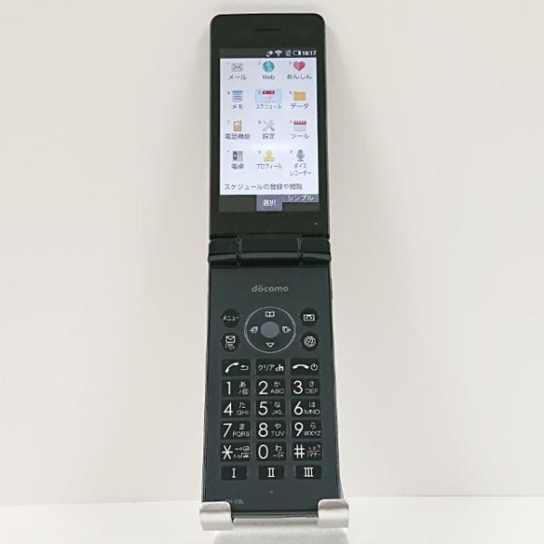 携帯電話 SH-03L SHARP シャープ ドコモ SIMロック解除〇 ブラック