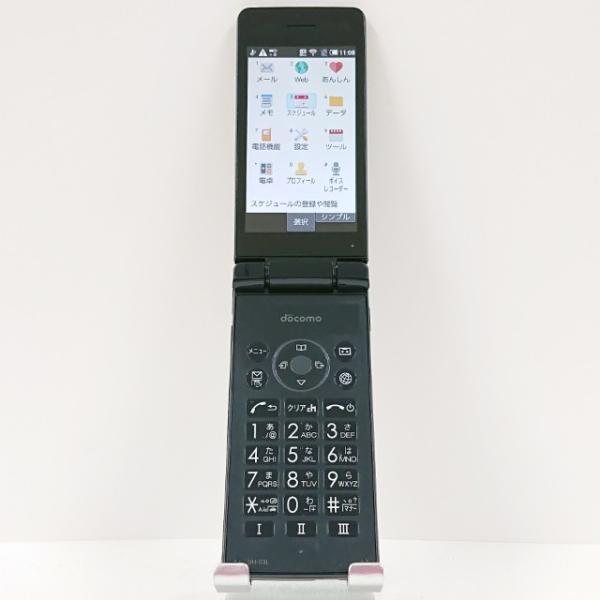 携帯電話 SH-03L SHARP シャープ ドコモ SIMロック解除〇 ブラック