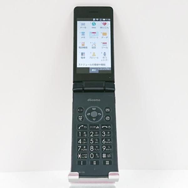 携帯電話 SH-03L SHARP シャープ ドコモ SIMロック解除〇 ブラック