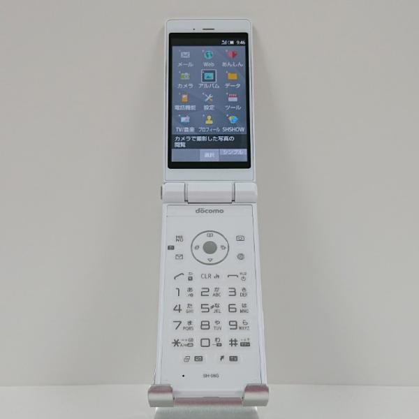 携帯電話 SH-06G SHARP シャープ ドコモ SIMロック解除〇 ホワイト