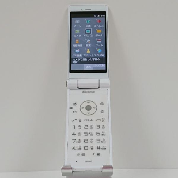 携帯電話 SH-06G SHARP シャープ ドコモ SIMロック解除〇 ホワイト