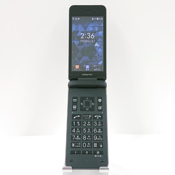 携帯電話 A204KC 京セラ SoftBank SIMロック解除〇 ブラック