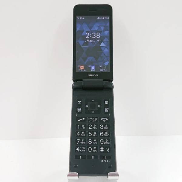 携帯電話 A204KC 京セラ SoftBank SIMロック解除〇 ブラック