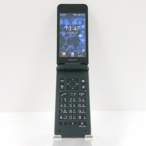 携帯電話 NPA204KC 京セラ SoftBank SIMロック解除〇 ブラック