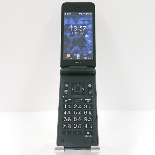 携帯電話 NPA204KC 京セラ SoftBank SIMロック解除〇 ブラック