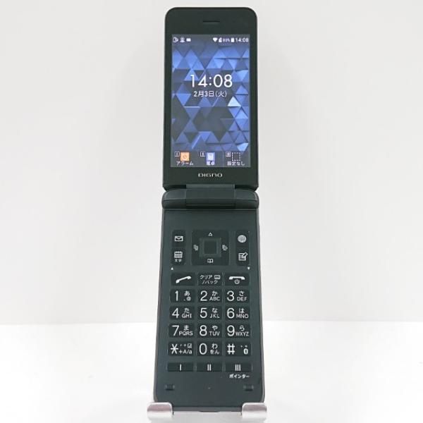 携帯電話 NPA204KC 京セラ SoftBank SIMロック解除〇 ブラック