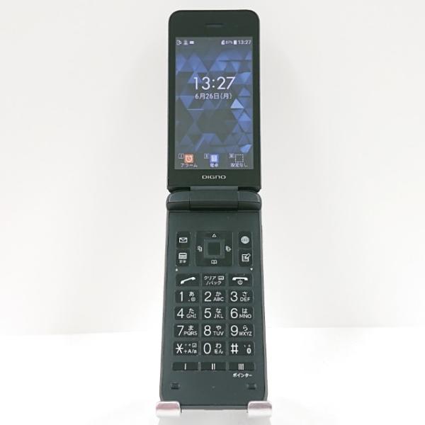 携帯電話 NPA204KC 京セラ SoftBank SIMロック解除〇 ブラック