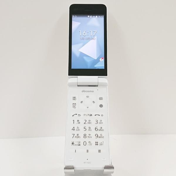 DIGNO ケータイ KY-42C ドコモ ホワイト 送料無料 即決 本体 c17084