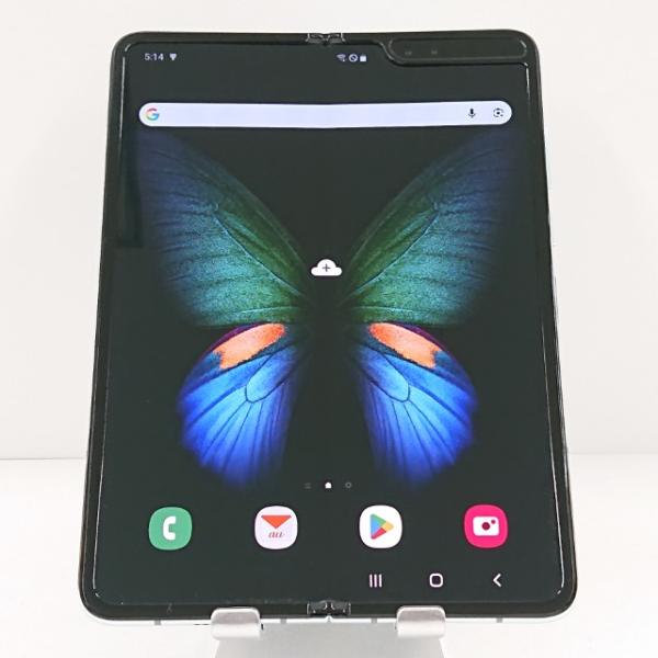 スマートフォン本体 Galaxy Fold SCV44 Galaxy Fold SCV44 au スペースシルバー 送料無料 即決 本体 c19102