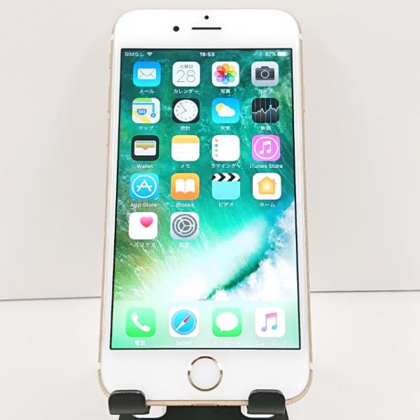 iPhone6s 32GB SIMフリー ゴールド 送料無料 即決 本体 c19356