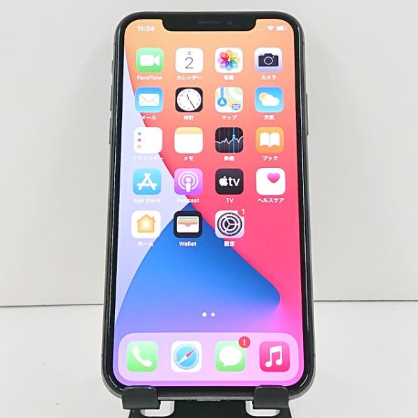 ジャンク品】iPhoneX 256GB au スペースグレイ 送料無料 即決 本体