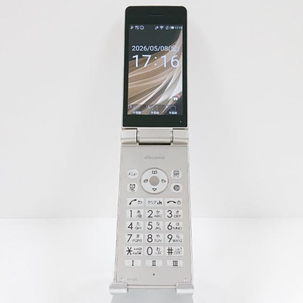 AQUOS ケータイ SH-02L ドコモ ゴールド 送料無料 即決 本体 c19541