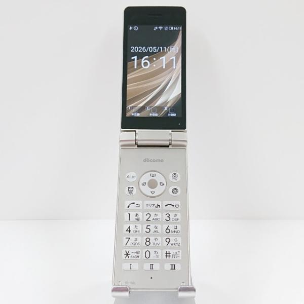 AQUOS ケータイ SH-02L ドコモ ゴールド 送料無料 即決 本体 c19572