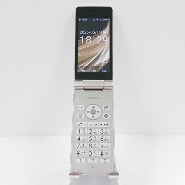 AQUOS ケータイ SH-02L ドコモ ゴールド 送料無料 即決 本体 c19615