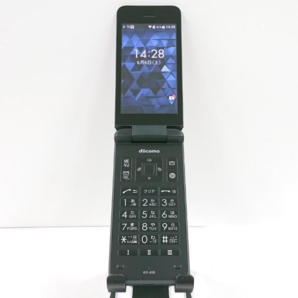 ★DIGNO ケータイ ベーシック KY-41B ブラック #26012501 DIGNO ケータイ ベーシック KY-41B ドコモ ブラック 送料無料 即決